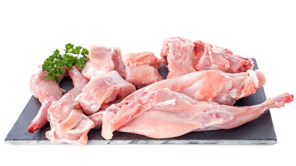 rabbit meat cuts